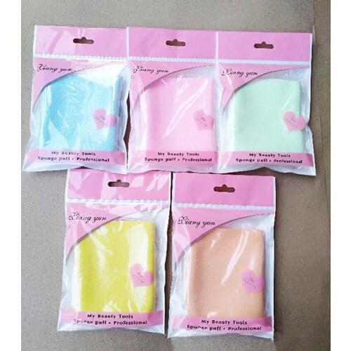 Seaweed Cleansing Face Puff Dual-use Gloves Make-up Face Wash Makeup Remover Puff Gloves