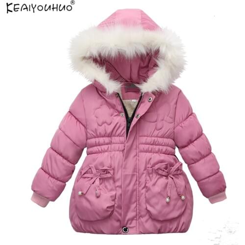 High Quality Autumn Girls Coats Baby Jackets For Girl Clothes Fashion Long Sleeve Jacket Kids Outerwear Cotton Children Clothing