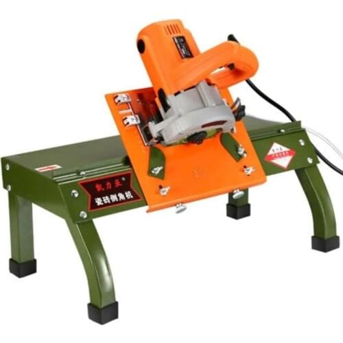 High Precision Small Desktop Portable Machine 45 Degree Multifunction Dust Free Water Cut Bevel Ceramic Tile Beveling