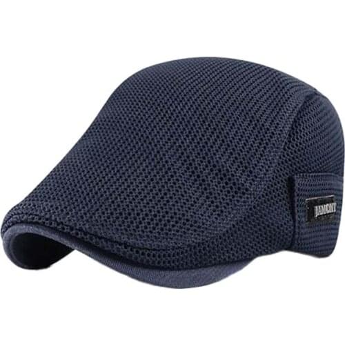 XEONGKVI Korean Breathable Mesh Hats Summer Brand Snapback Polyester Thin Section Women Men Peaked Visors Cap Casquette