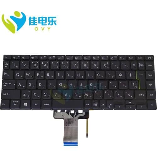 JP backlit keyboard for ASUS Vivobook 14 S433 X421 Japanese black replacement keyboards 0KNB0-282AJP00 NSK-W3SBQ laptop part new