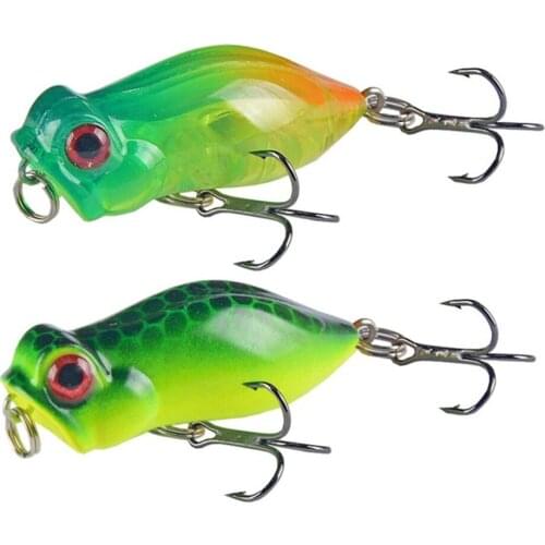1pcs Crank Fishing Lure Artificial Hard Baits 4cm 3.2g Crankbait Jerkbait Wobbler Fishing Tackle Good Treble Hooks Tackle