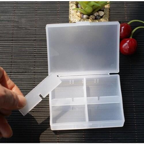 6 Grids Portable Pill Box Container for Outdoor Travel Vitamin Medicine Storage Case with Paper Box Package SN826