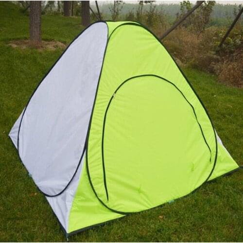 Automatic ice fishing tent (steel skeleton) insulation cotton Tourist tent camping tent outdoor factory quick open Thick tents