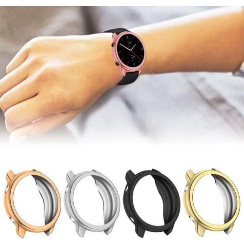 Case For Xiaomi Watch GTR 2 Cover Tpu Plating Screen Protector Case Smart Watch Electroplated Plated Protective Coque