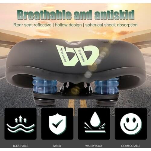 Ergonomic Bike Front Seat Mat Mountain Bike Saddle Comfortable Soft Thicken Road Bicycle Cycling Seat Cushion