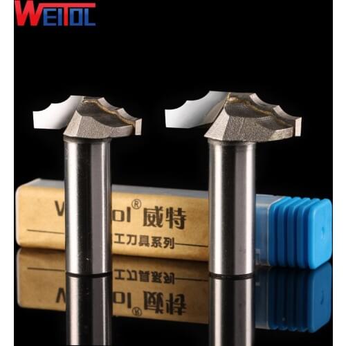 Weitol free shipping 1/2 shank tungsten carbide door cabinet pattern bit for woodworking wood carving tool CNC router bit