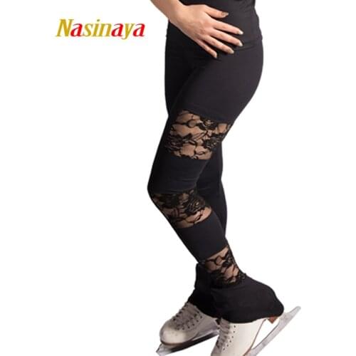 Customized Figure Skating pants long trousers for Girl Women Training Competition Patinaje Ice Skating Warm Fleece Gymnastics 14