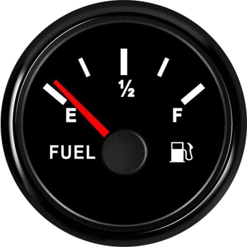 Anti-Fogging Anti-Rust Waterproof Electrical Fuel Level Gauge 52mm 240-33 Ohm Universal Oil Meter