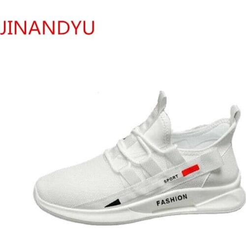 Black White Sneakers Men Casual Shoes Breathable Fashion Mesh Sport Shoes for Man Sneaker Comfy Light Sneakers Man Hot Sale