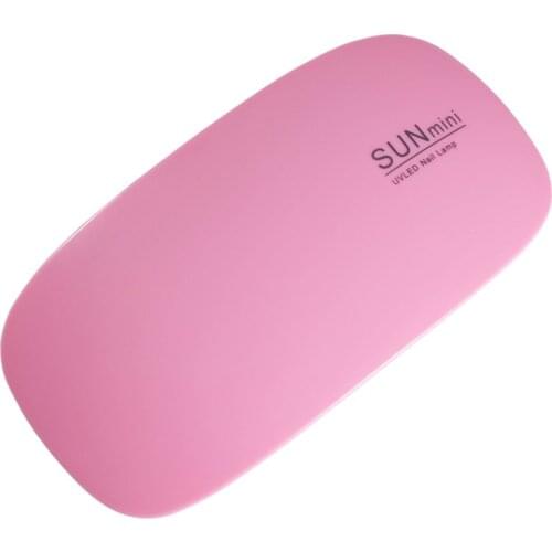 Mini UV LED Nail Dryer 6W Nail Lamp Portable Curing Lamp Mouse Shape Nail Curing Light Timing Setting 45s/ 60s Gel Nail Polish