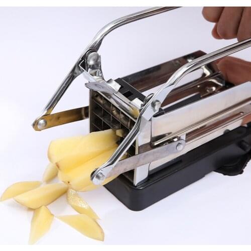 Multifunction Stainless steel potato cutter non-slip fries cutter household potato slicer chopper cucumber kitchen gadget