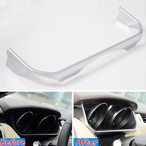 Car Interior Mouldings ABS Dashboard Instrument Box Cover Trim Decal For 2014-16 Land Rover Range Rover Sport Car Styling Covers