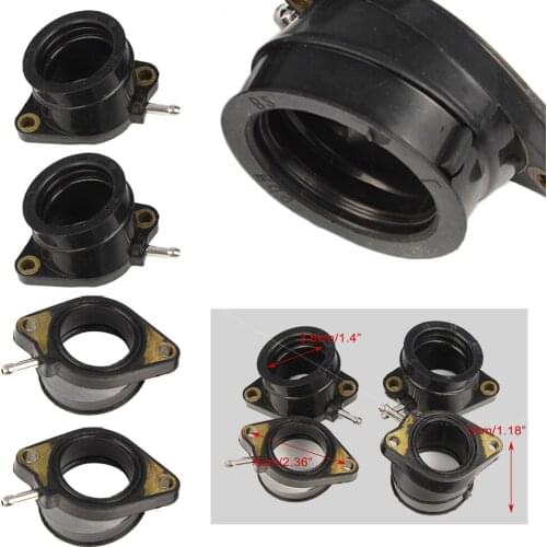 Motorcycle Carburetor Intake Manifold Adapter Joint Boots Set For Yamaha FZS600 FAZER 600 1998 1999 2000 2001 2002 2003 4Pcs