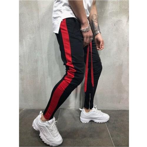 Mens Fitness Training Large Size Sports Warm Pants Jogger Fashion Casual Feet Sports Pants Weight Loss Bottoms Sportswear
