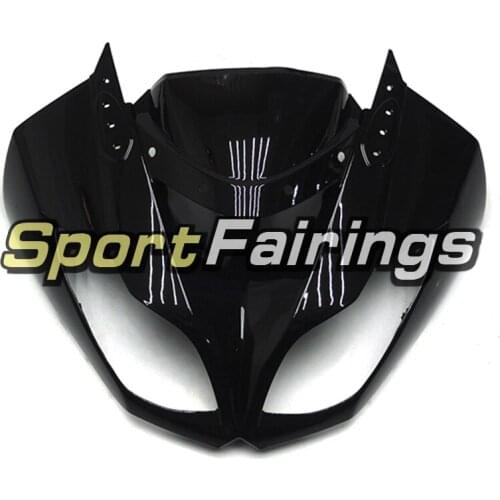 Painted Front Fairing For Kawasaki ZX6R 2009-2012 09 10 11 12 ABS Motorbike Bodywork Part Headlight Frame Gloss Black