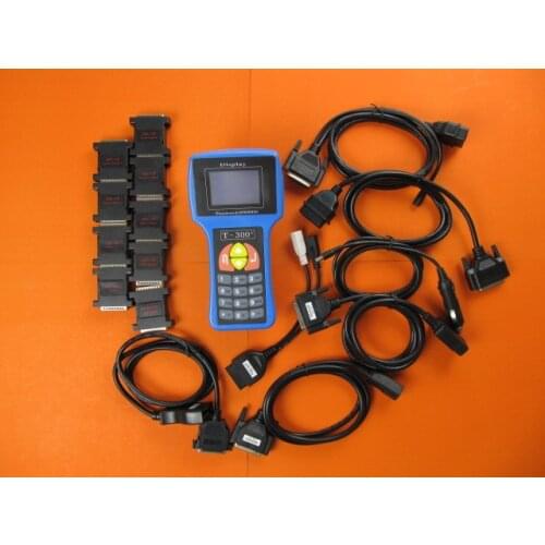 Top t300 key programmer v17.8 English or Spanish For Multi-Brand Cars T-300 Auto Transponder 2 years warranty