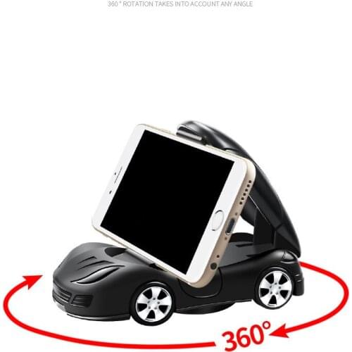 Car Dashboard Decorations Toy Model Interior Accessories Decorations Mobile Phone Holder Christmas Gift Creative Home Decoration