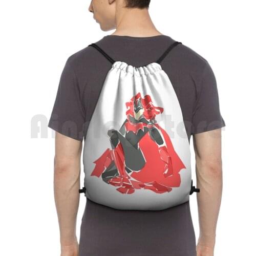 Batwoman Backpack Drawstring Bags Gym Bag Waterproof Batwoman Comics Superhero Bat 52