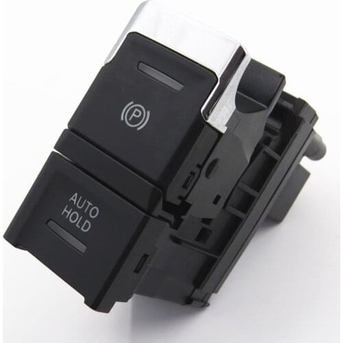 1Pcs Car Auto Hold Button Electronic Handbrake Parking Brake Switch 12pins 5NG927225 for VW Tiguan II 2017-2022 5NG 927 225