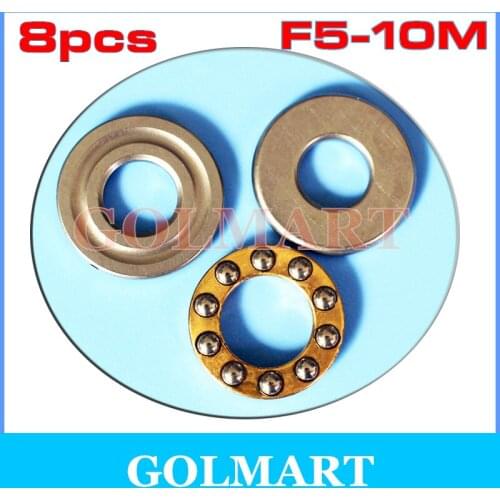 8pcs RC model Axial Ball Thrust Bearing F5-10M 5mmx10mmx4mm 5*10*4mm