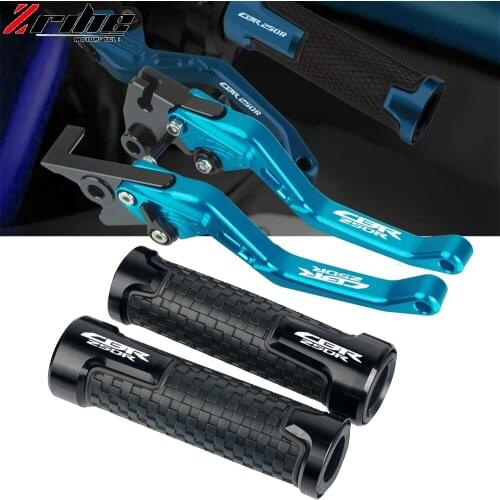 Motorcycle accessories CNC Adjustable Brake Clutch Lever Handle Hand Grips for HONDA CBR250RR CBR 250 RR 2011-2018 2017 2016 15