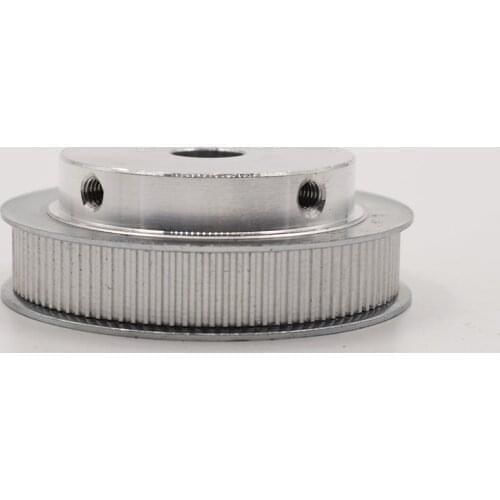 Aluminum Alloy BF Type 2GT 80 Teeth 6-20mm Inner Bore Timing Pulley 7/11mm Width 2mm Pitch Synchronous Wheel
