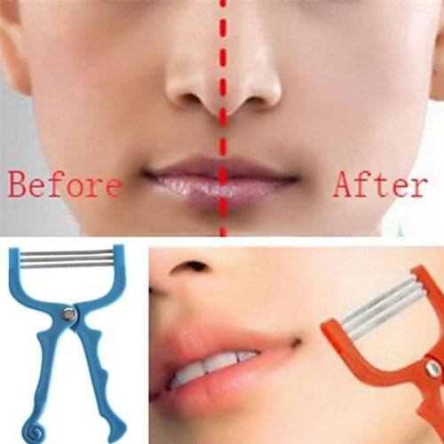 Safe Handheld Face Facial Hair Removal Threading Beauty Epilator Epi Roller Tool
