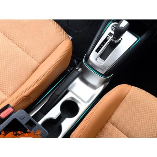For NISSAN KICKS 2017 gear Decorative cover Cup frame