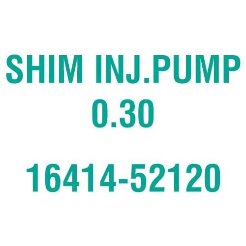 For Kubota 16414-52120 SHIM INJ.PUMP 0.30