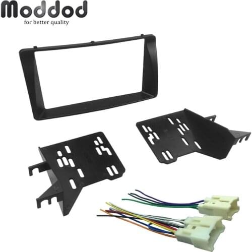 Double Din Fascia for TOYOTA Corolla Headunit Radio CD DVD Stereo Panel Dash Mount Install Trim Kit Frame + Wiring Harness