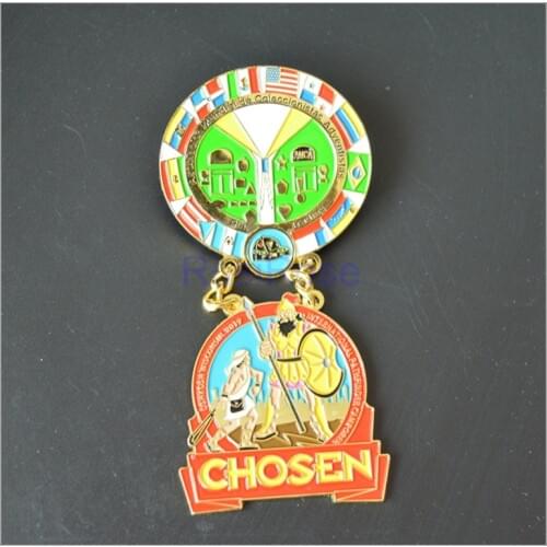 Customized color metal medals, honor metal medals, soft metal medal, color medal manufacturers,Upper and lower combination medal