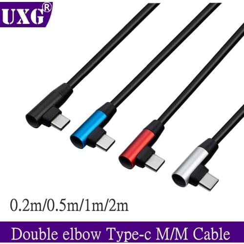 USB C to usb c cable Gen2 PD 60W type-c cable for Huawei P20 P40 Xiaomi 10 Quick Charge QC3.0 USB-C Fast USB Charge Cord 0.2M 1M