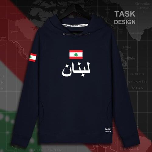 Lebanese Republic Lebanon LBN Arabic mens hoodie pullovers hoodies men sweatshirt new streetwear clothing Sportswear tracksuit