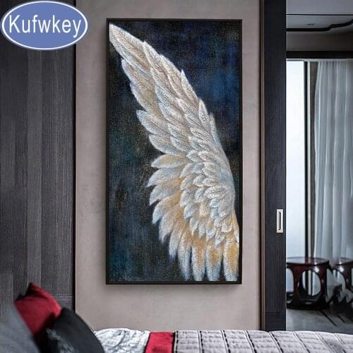 Wings diy round diamond painting cross stitch set 5d diamond embroidery full square drill mosaic by hand angel gift