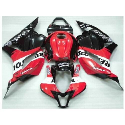 Fairing Kit for HONDA CBR600RR F5 09 10 11 12 CBR 600RR CBR600 2009 2010 2012 ABS red black Fairings set