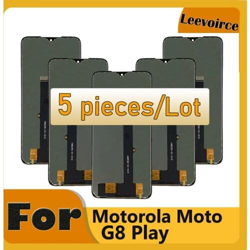 Wholesale 5PCS LCD Screen For Motorola Moto G8 Play XT2015 XT2015-2 LCD Display Touch Screen Digitizer Assembly For Moto G8 Play