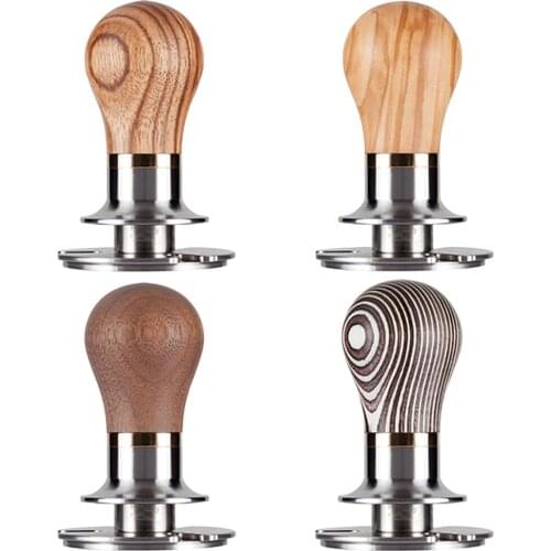 Food Grade 58.5mm Coffee Tamper Espresso Maker Press Powder Distributor