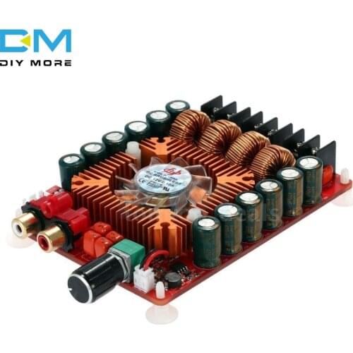 TDA7498E Digital Power Amplifier Board 2x160W High Output Power Dual Channel Audio Stereo Amplifier Support BTL Mode Module