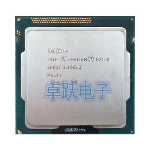 Intel Pentium Processor g2120 G2120 3M/ Cache, /3.10 GHz CPU LGA 1155 properly Desktop Processor