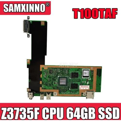 T100TAF Motherboard For Asus T100TAF Tablet Mainboard T100TAF Motherboard Test 100% OK Z3735F CPU 64GB SSD