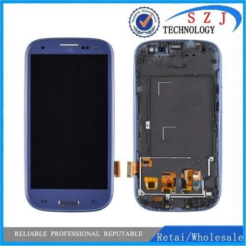 AA 4.8'' i9300i i9300 Display For SAMSUNG Galaxy S3 LCD Screen Assembly with Frame For SAMSUNG Galaxy S3 Display i9300 LCD