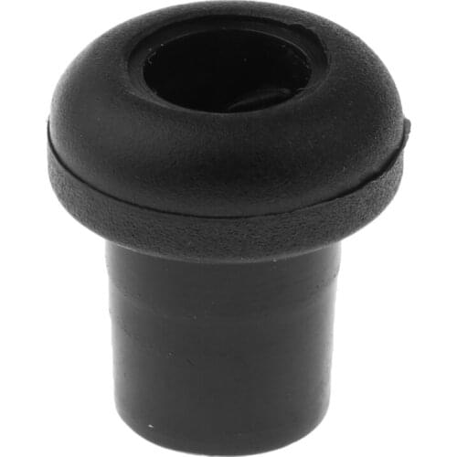 10Pcs Black Plastic Tube Plugs For 12.7mm Diameter Foosball Table Rods