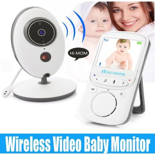 Wireless LCD Audio Video Baby Monitor VB605 Radio Nanny Music Intercom IR 24h Portable Baby Camera Baby Walkie Talkie Babysitter