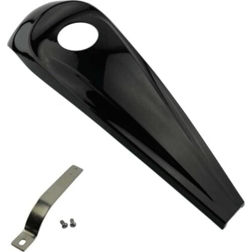 Black Fuel Tank Smooth Dash Console Motorcycle For Harley Touring Electra Glide Road Glides Street Glides 2008-2017 2015 2016