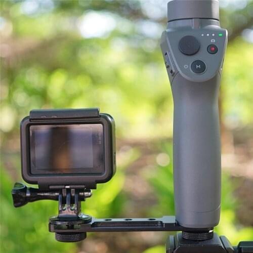 Smartphone Clip Holder Monitor Extension Bracket Support Mount Stabilizer for DJI OSMO Mobile 2