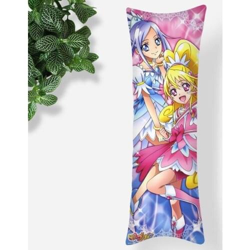 Long Pillowcase Dokidoki! Precure Anime Body Pillow Cover Men Women Home Bedroom Rectangle Sleep Decoration Accessories 0531