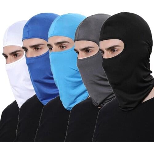 Breathable Cycling Bandana Motorcycle Face Mask Full Cover Face Scarf Hat Balaclava Lycra Ski Neck Outdoor Fishing Mask Cover