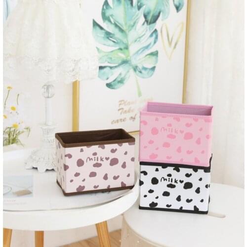 Storage Basket Toys Organizer Clothes Sundries Storage Box Waterproof Foldable Fabric Convenient Storage Bag for Desktop