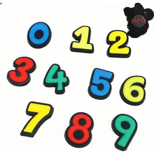1PCS PVC Colourful Cartoon Number Fridge Magnets Kawaii Refrigerator Magnetic Sticker Kids Baby Gifts Early Education Toy